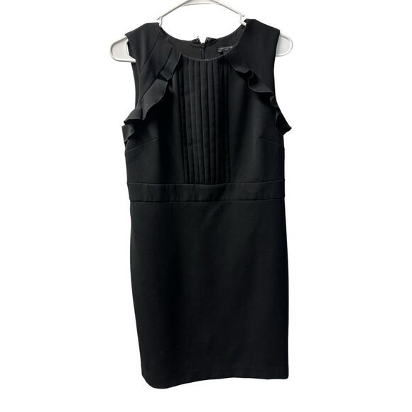 Ann Taylor Black Sheath Dress Size 6P - Picture 1 of 5